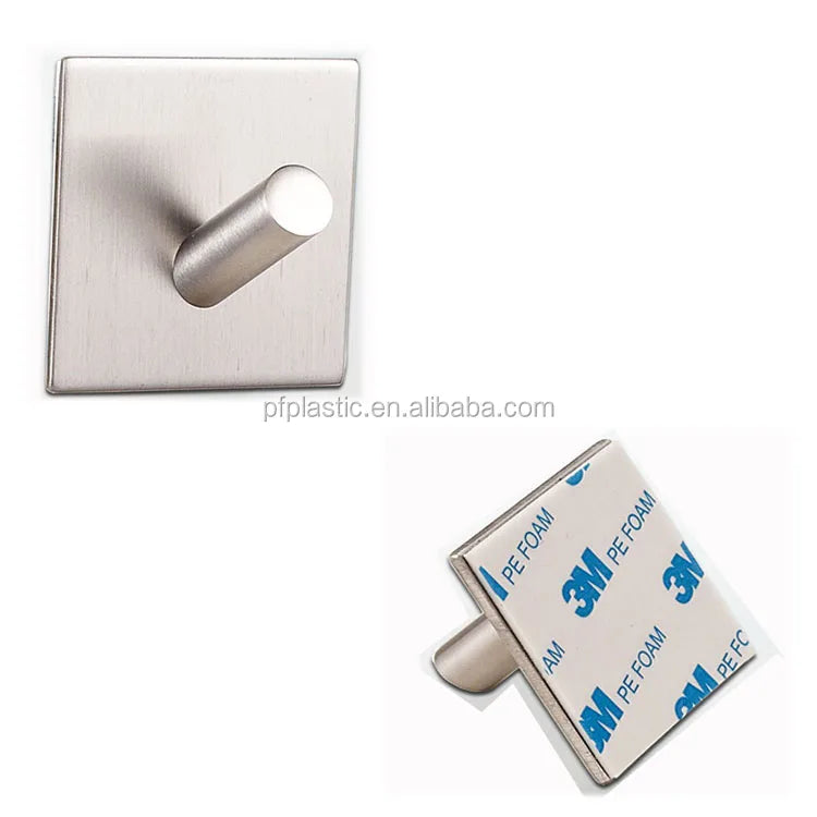 Self Adhesive Stainless Steel Hook Towel Hook