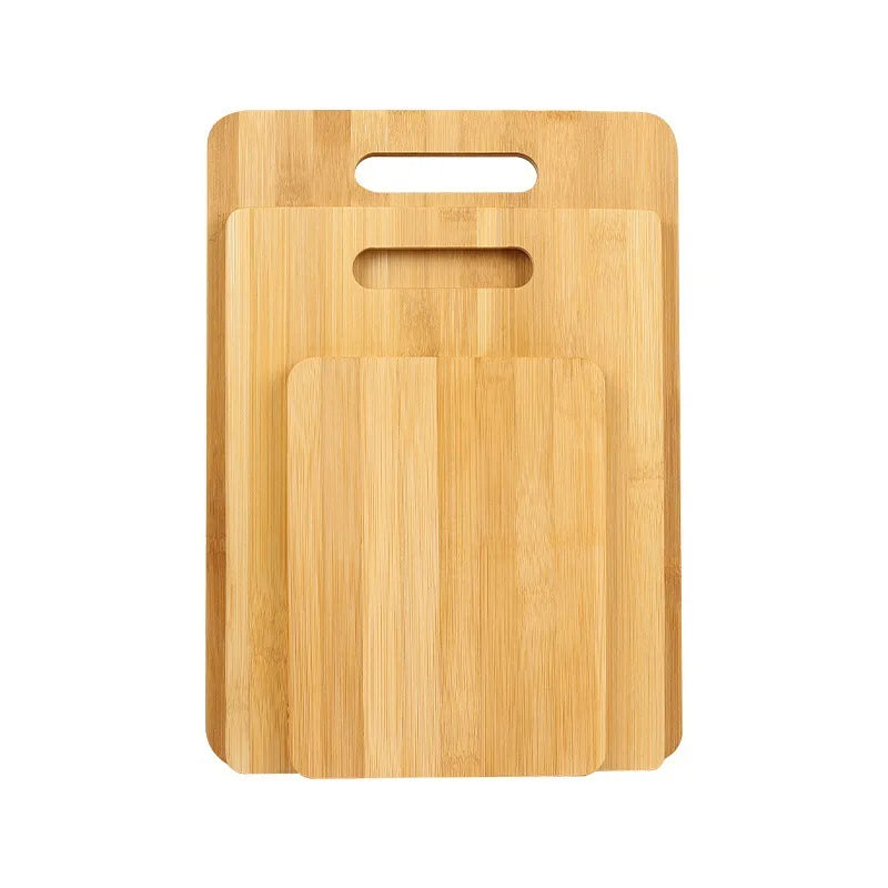 Hot Selling Bamboo 3-Piece Bamboo Cutting Board Set Assorted Sizes of Bamboo Wood Cutting Boards for Kitchen