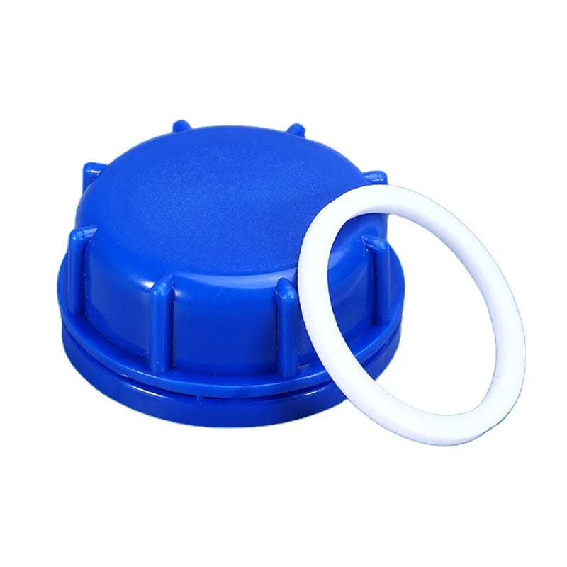 UMETASS  Professional Quality Coupling Ibc 60mm Plastic Lid Dust Cover With HDPE Gasket for 20-30L Jerry C