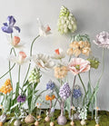 F-BF0237 Handmade Crepe Paper Flower Large Colorful Paper Flower Wedding Event Decoration Home Event Decor