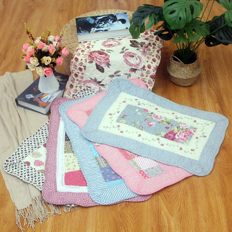 New Cotton Modern Classic Tufted Plush Non-slip Carpet Tiles for Home Bedroom Living Room Travel Use