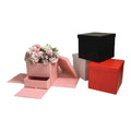 High Quality Creativity Square Photo Box Drawer Box Flower Surprise Box