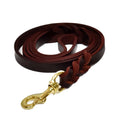 Luxury Leather Straps for Dog Leash Durable Dog Leash for Big and Strong Dog