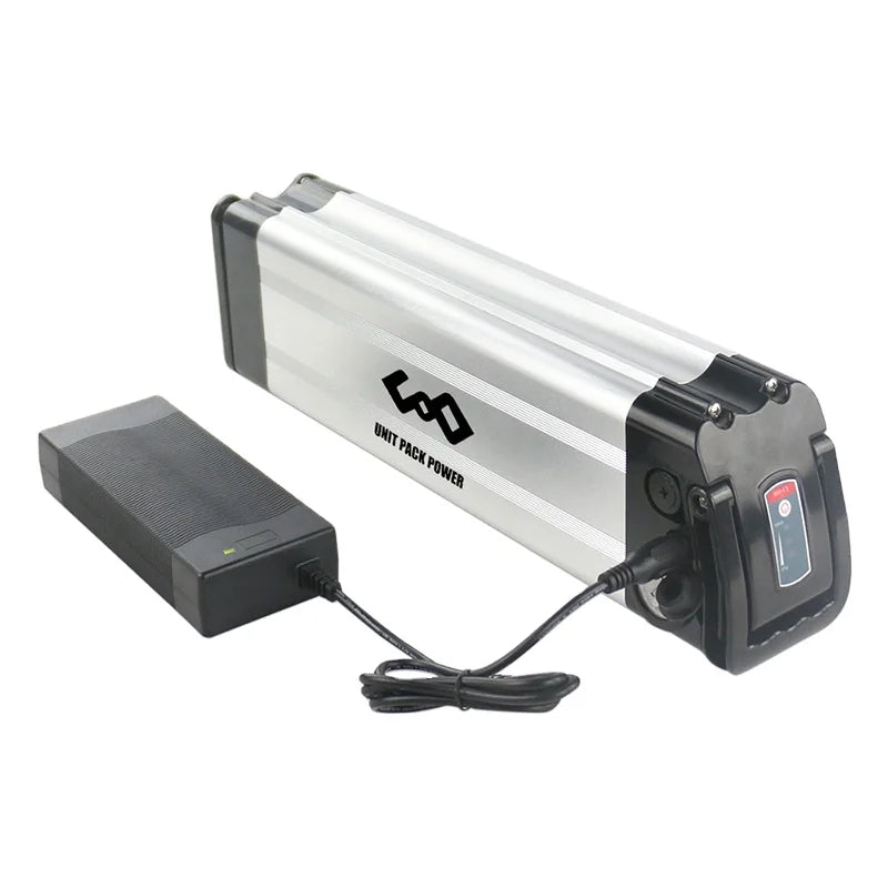 Factory Supplier Electric Bike Batteries Lithium-ion 36V 10Ah 10S4P 18650 Silver Fish Battery for Folding Ebike