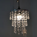 Indoor Light Modern Mini Pendant Light Cheap Lighting Lampshade Beaded Crystal Chandelier