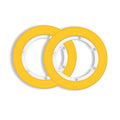 Factory Custom 3W 9V 2400K COB LED Chip for Cycling Bike Light 36.5*22*1mm Size