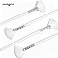 Beauty Planet Esthetician Fan Brush Logo Custom Wooden Facial Fluffy Fan Brush Applicator for Clay Facial Spa Fan Brush Custom MegaBDM