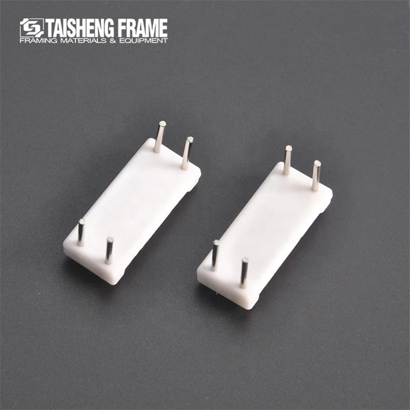 TS-H60 ABS Invisible Plastic Frame Hard Wall Hook Plastic Hook Hangers with Nails