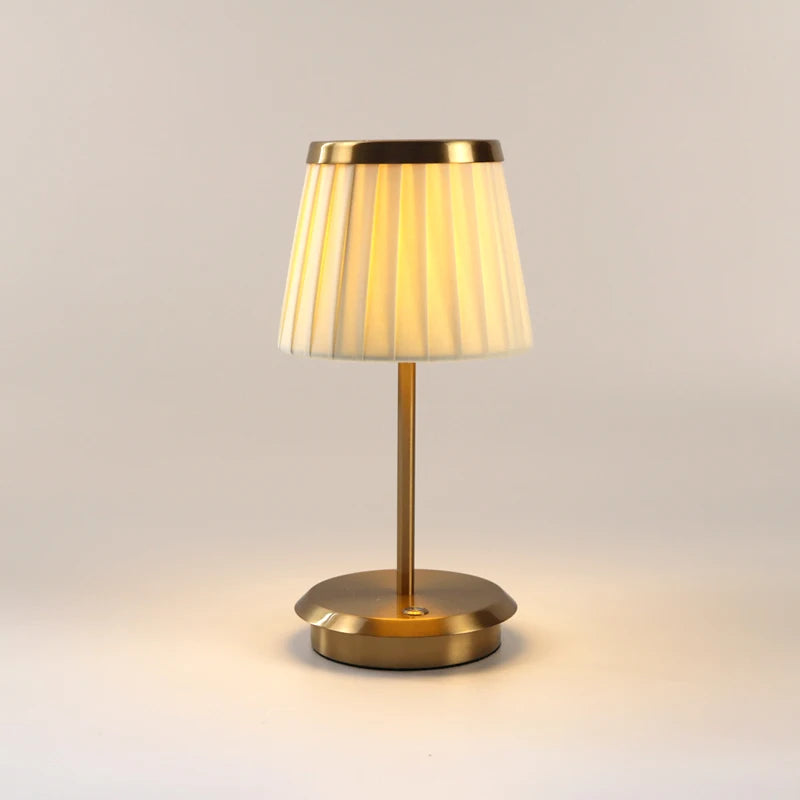 Cordless Modern Restaurant Desk Lamp USB Rechargeable Bedside Led Touch Bed Side Table Lamps