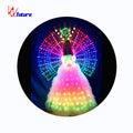 RF Remote Control Led Dance Dress Performance Wear Future Little Boots' Cyber LED Dress
