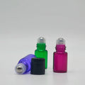Factory Sale Custom Color Small Size Roller Ball Bottle 2ml MINI Roll on Bottle for Essential Oil