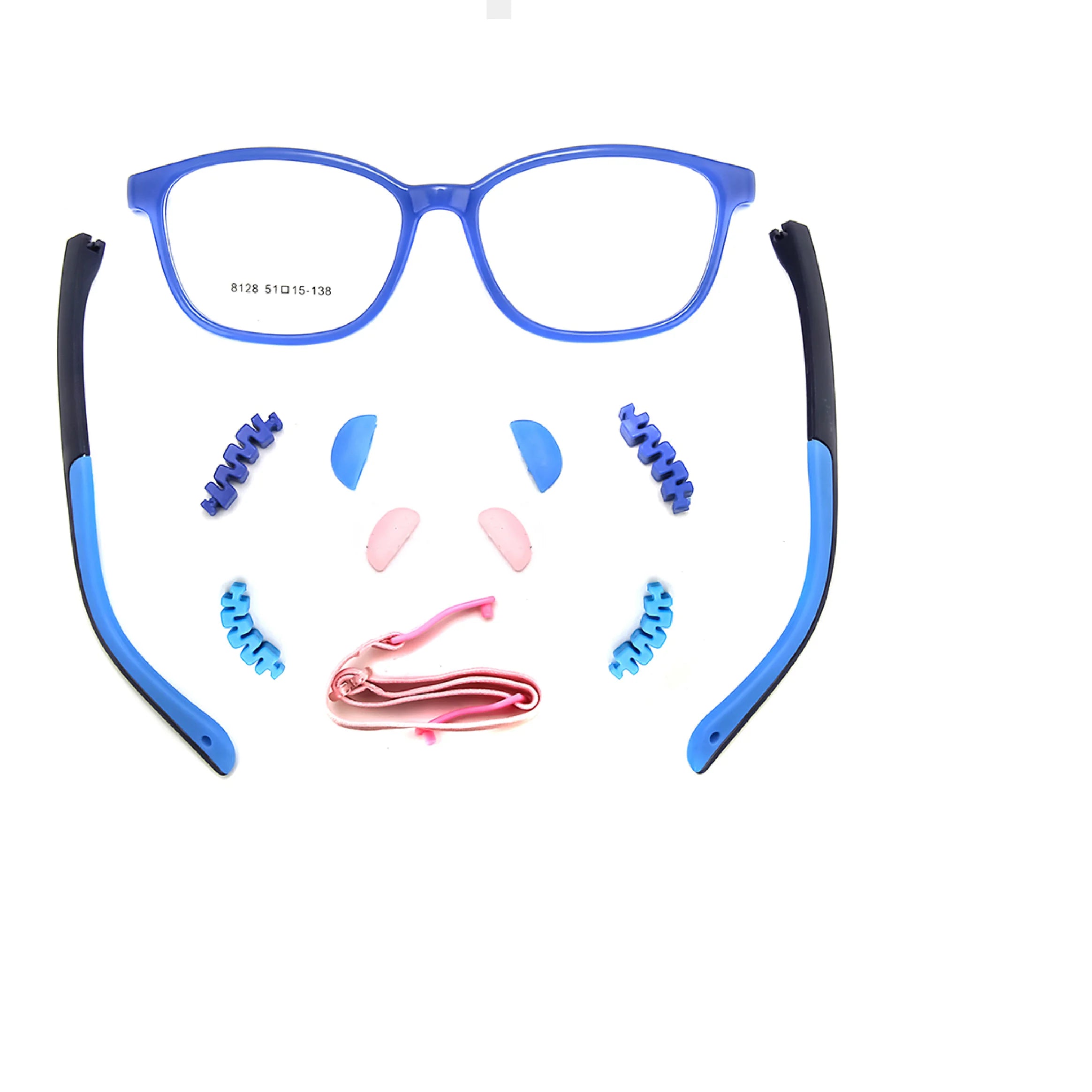 225 Wholesale Hot Soft Silicon Children Kids Eyeglasses Lovely Eyewear Optical Frames Glasses