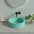 Meiyani  Hot Sale Round  Concrete Countertop Sink Cement Wash Basin Lavabo