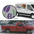 Custom Rear Window Graphic Decals for Trucks Personalized Pickup Car Window Stickers