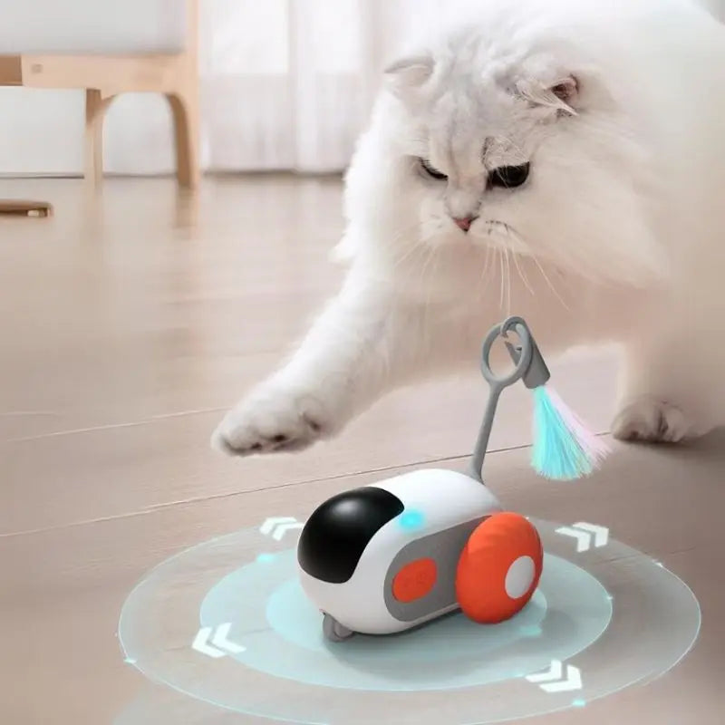 Automatic Indoor Smart Electronic Interactive Cat Toy Eco-Friendly Endless Play for Cats