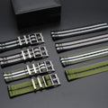 New Arrive Smoothly Braided Seatbelt Fabric Nylon Watch Strap Suitable for Different Kind Watch 18mm 20mm 22mm Bands