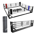 AIDONG Custom Logo Ground Folding Portable Floor Ring Foldable Boxing Ring