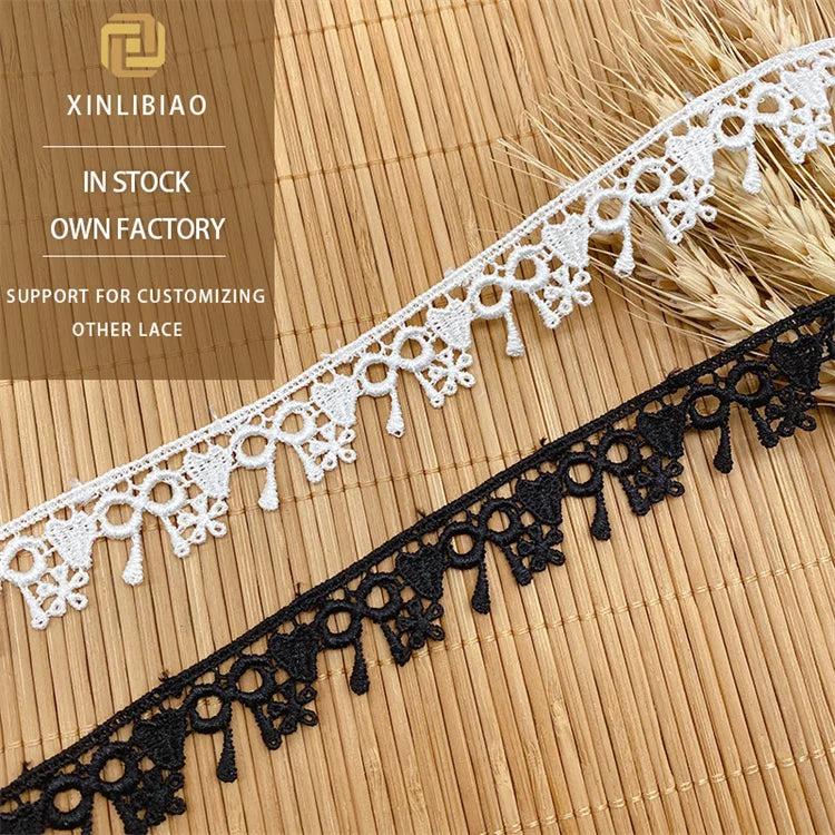 Single-sided Polyester Lace Clothing Trim High-quality Multi-color Lace Decoration Wholesale Lace Manufacturer