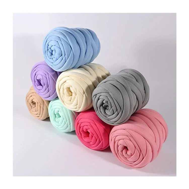 Hand Knitting Yarn Crochet Braid Filled Super Bulky Chunky Giant Tube Yarn