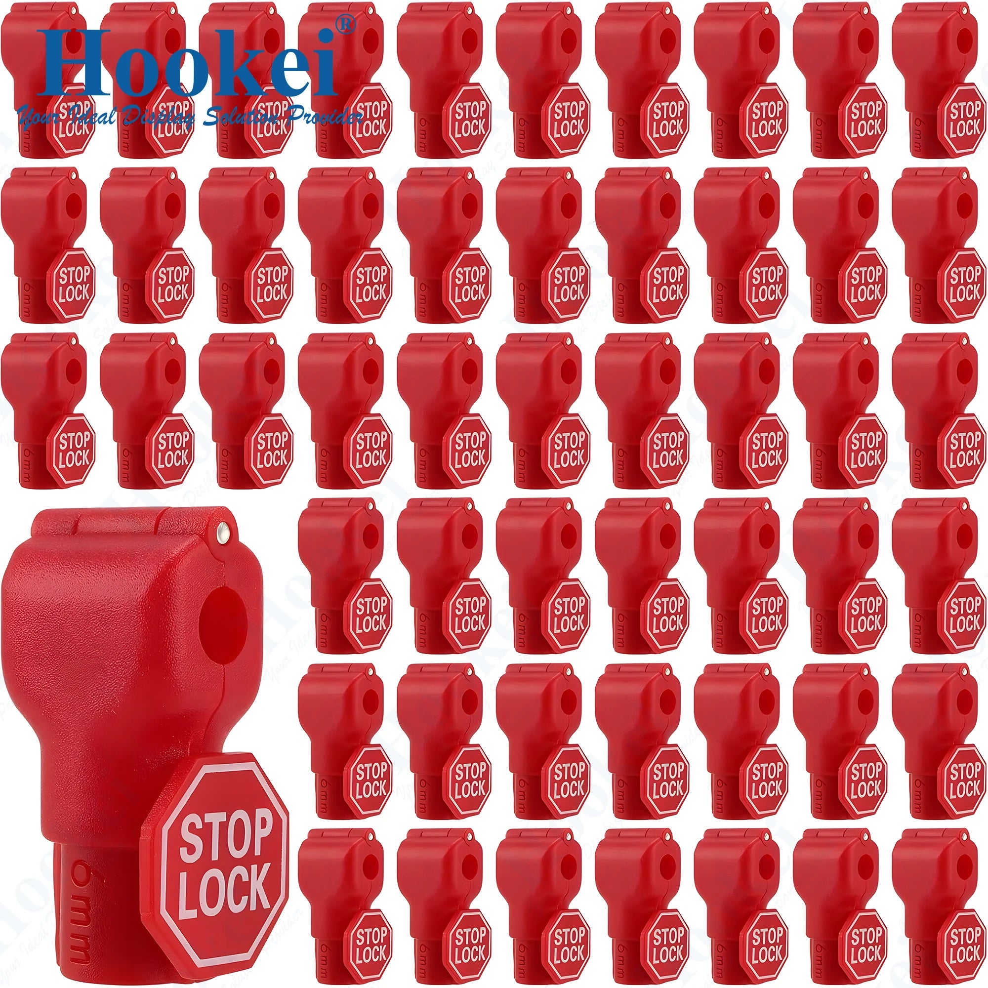 Factory Price Wholesale Shop or Store Anti-Theft Security Display Hook Stoplock Stop Lock for Display Hook