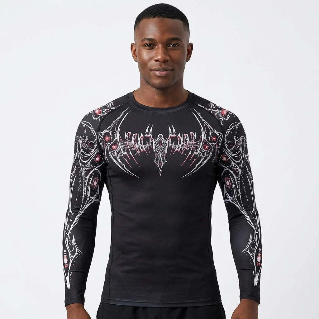 Anime Super Saiyan Goku Slim Fit Cosplay 3D T-Shirt Digital Printing Knitted Fabric Long Sleeve Anti-Uv Breathable Quick Dry