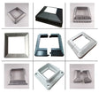 Customized Aluminum Fence Hardware and Accessories with Waterproof Rot Proof Features for Pressure Treated Timbers