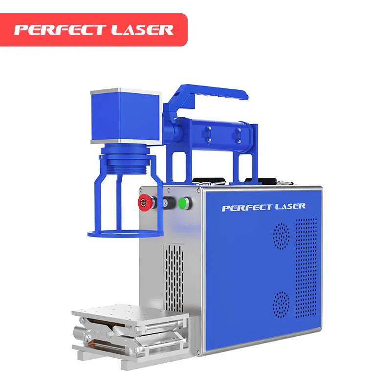 For Laser Marker Handheld Bench-Top Air-Cooled Fiber Laser Engraving Machine PLT/DWG/AI High Precision Metal Marking