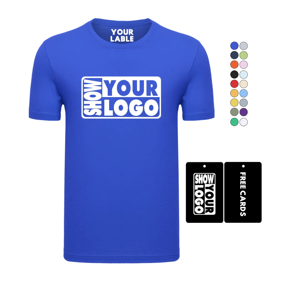 CB052-ZD Free Labels Print 180gsm 100% Cotton O-Neck Tshirts Casual Custom Logo Printed Blank Women's Tshirts Wholesale for