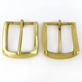 Deepeel KY538 35MM Belt Accessories Solid Brass Buckle for Belt Wholesale Pin Brass Belt Buckle