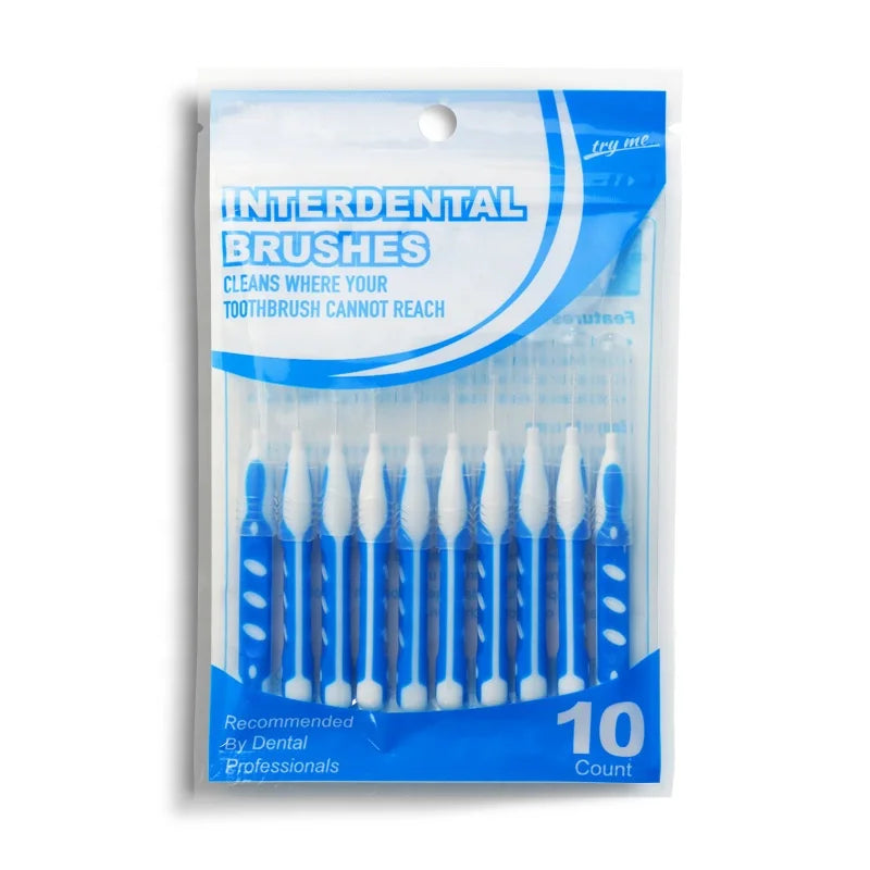 Gum Care I Shape Wire Dental Toothpick Orthodontic Tooth Brush and Pick Interdental Brush