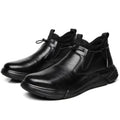 Diansen Microfiber Leather Rubber Sole Middle Cut Oil Resistant Acid and Alkali Abrasion Resistant Fashion Safety Shoes