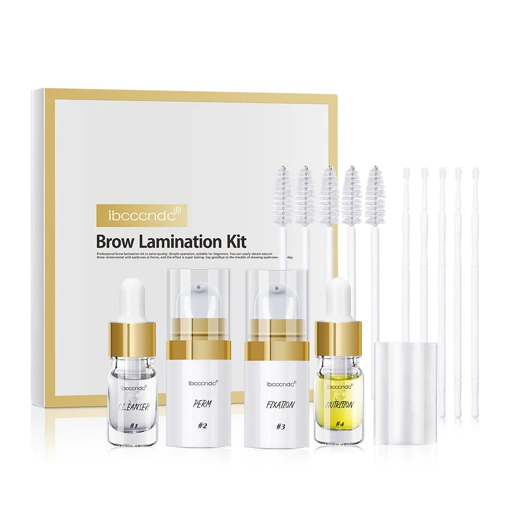 Professional Semi-Permanent Curling Lash Lift and Brow Lamination Private Label Korean Lash Lift and Tint