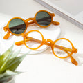 Vintage Round Acetate Blue Light Glasses Eyeglasses Frames