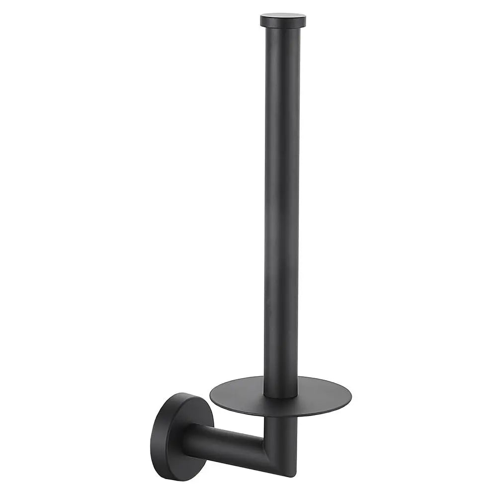 Stainless Steel Wall Mounted Kitchen Towel Rack Black Toilet Paper Holders Brushed Gold Toilet Tissue Holder