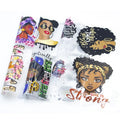 Wholesale Black Girl Dtf Iron on Transfers for Clothes Designs Ready to Press Heat Transfer Vinyl Designs Sticker for T Shirts