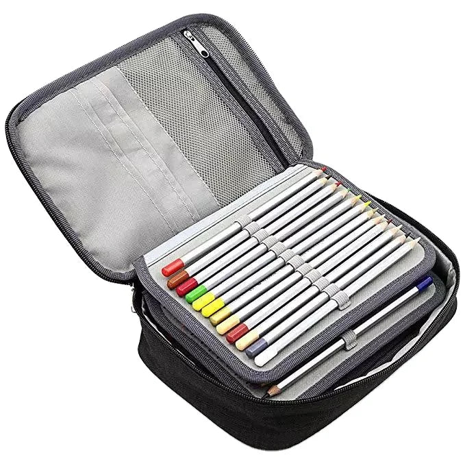 New China Manufacturer Waterproof Canvas Pencil Case Large Capacity Personalized Pencil Case