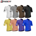 Darevie Customized Cool Cycling Jersey Men Quick Dry Stretch Short Sleeves Bicycle Jersey Bike Clothing
