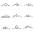 Party Children Tiara Girl Crystal Alloy Hair Tiara Crown Headband