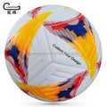 Manufacture High Quality Durable White PU Synthetic Leather Custom Logo Official Size 5 Soccer Ball Custom Design Football Ball