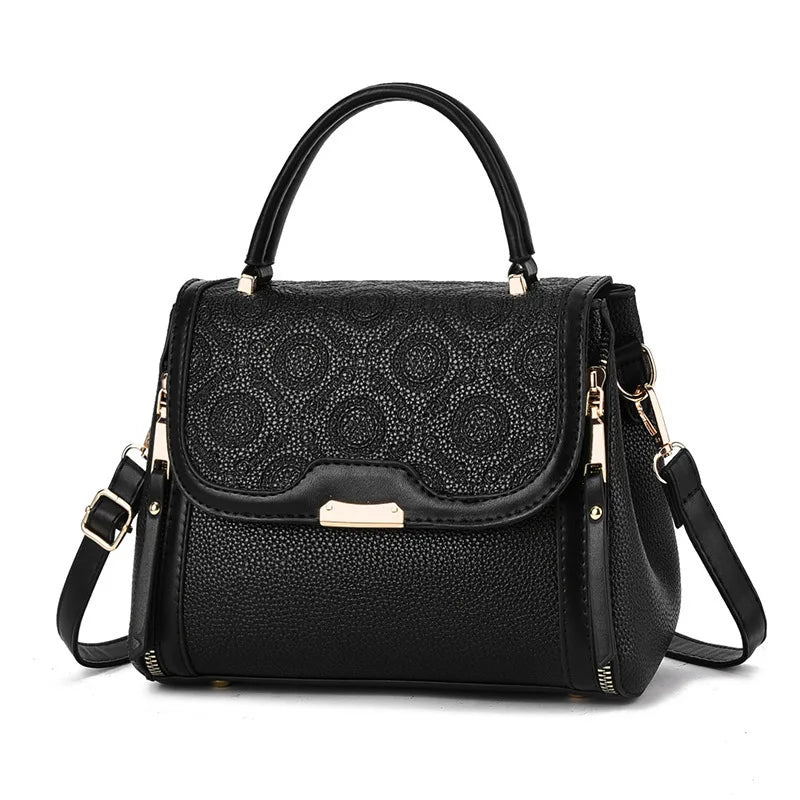 Luxury Handmade Women's Large Capacity Crossbody Bag High-End 21342 Model Polyester Lining Cover Factory Stock Shoulder Bag