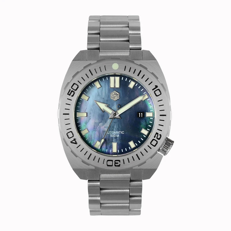 RTS Free Ship 50atm Sellita SW200/PT5000 Sapphire Glass All Stainless Steel Shell Dial Automatic Mechanical Diver Watch Man