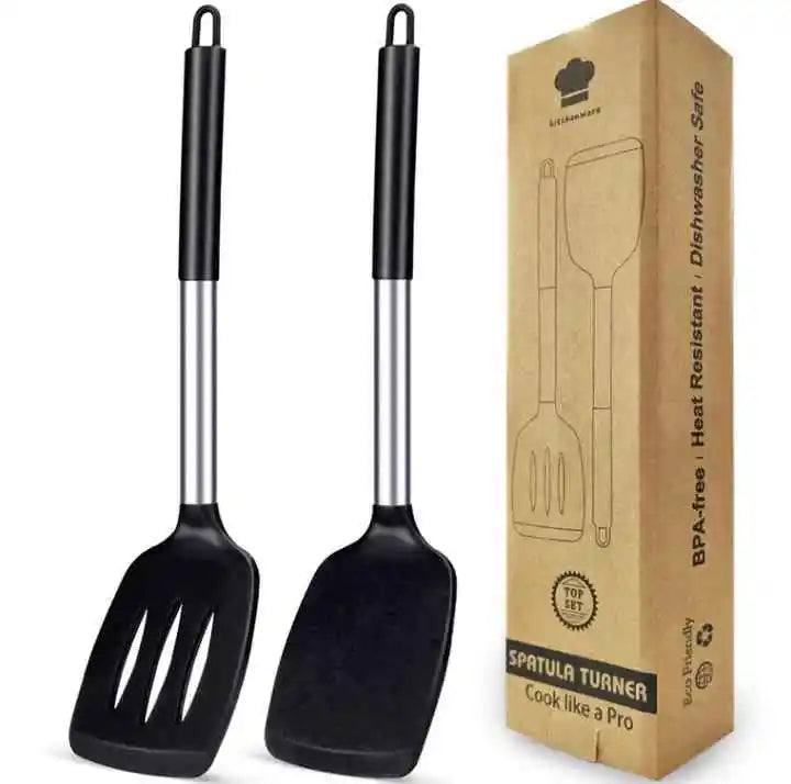 2025 Hot Selling Resistant Kitchen Accessories Kitchen Kitchenware Cooking Utensil Set Silicone Kitchen Utensil Set