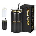 16oz Electroplate Gold Mug Double Wall Stainless Steel Tumbler Laser Engrave Gold