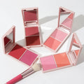 Face Cheek Blush Palette Pan Custom Your Logo Make up Blusher Private Label Vegan Cruelty Free Pink Pressed Powder Blush