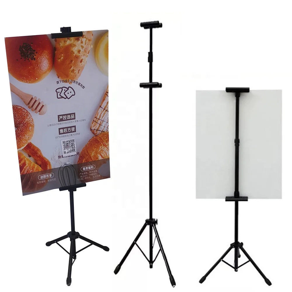 2026 Wholesale Double Sided Heavy Duty Tripod Easel Stands for Advertising