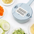 New Kitchen Gadgets Good Quality Manual Food Chopper Vegetable Cutter Machine 12 in 1 Vegetable Chopper