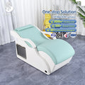S-Curved Eyelash Extension Bed for Salons Modern Fitness Beauty Massage Tables Beds for Home Hotel Gym Bedroom Outdoor Bathroom MegaBDM