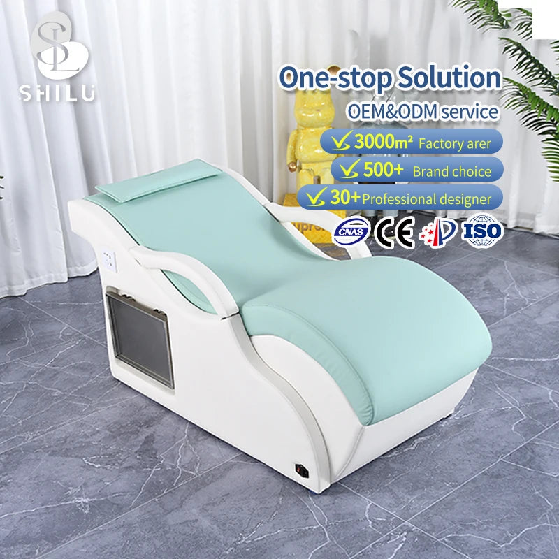 S-Curved Eyelash Extension Bed for Salons Modern Fitness Beauty Massage Tables Beds for Home Hotel Gym Bedroom Outdoor Bathroom MegaBDM