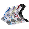 Latest Design Thick Striped Eco-Friendly Comfortable Breathable Crew Elite Basketball Running Socks Anti-slip Sport Socks