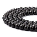 Wholesale Titanium Black Hematite Round Loose Gemstone Stone Beads for Men Jewelry Necklace Bracelet Making 2 3 4 6 8 10 mm